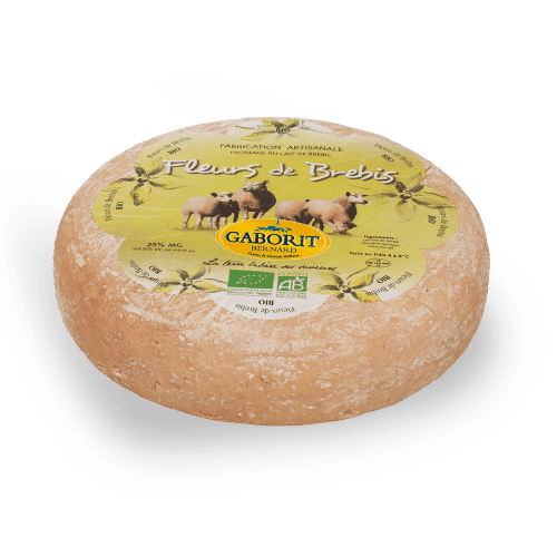 Maison Bernard Gaborit Fleurs de Brebis fromage entier bio floral 25% MG