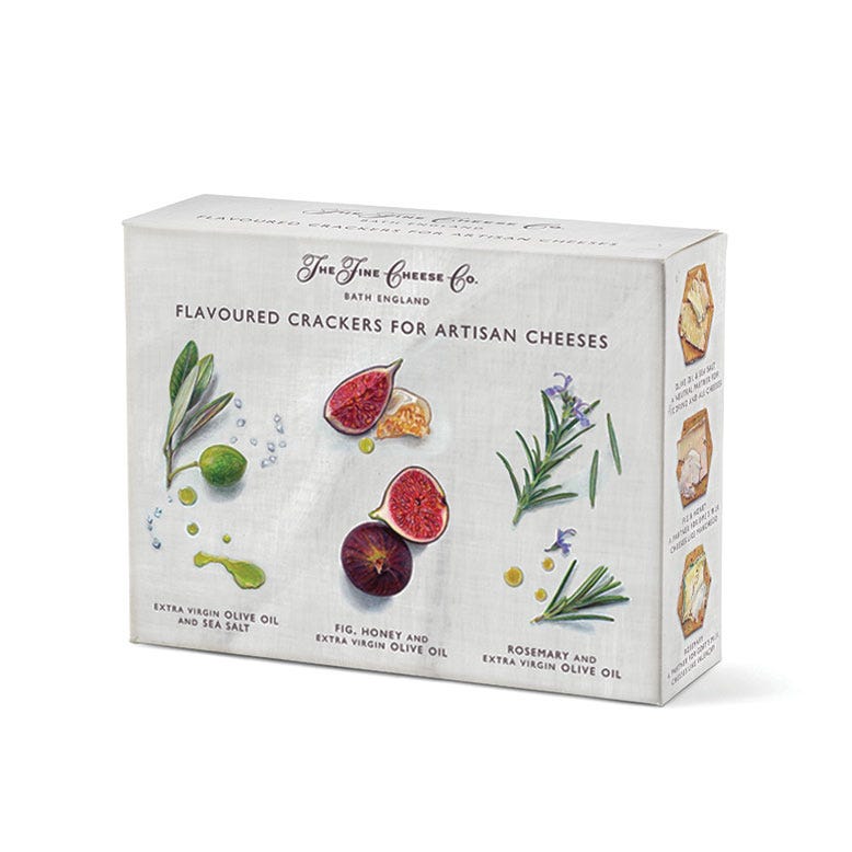 THE FINE CHEESE CO. Crackers Assortiment Coffret 375g Figue