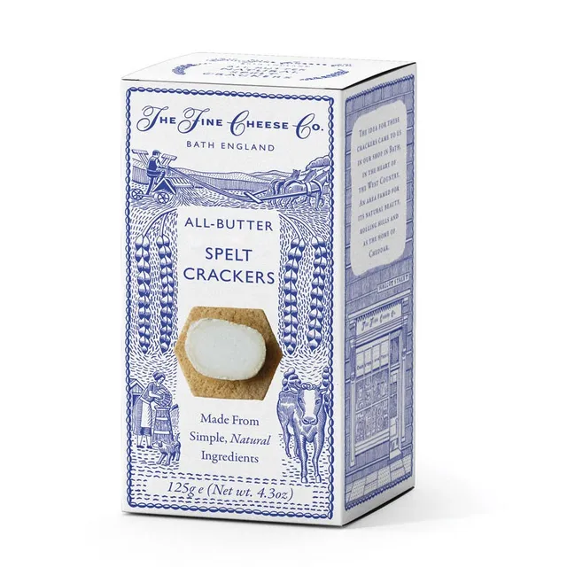 The Fine Cheese Co. All-Butter Spelt crackers beurre 125g