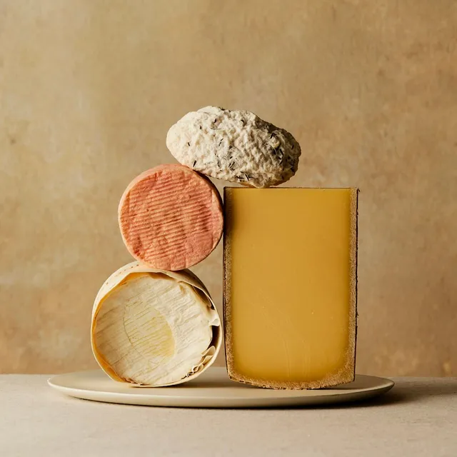 The Fine Cheese Co. Élite plateau fromage français 4 affinages