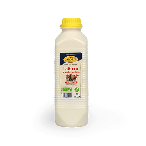 Maison Bernard Gaborit Lait cru bio vache Jersiaise 1L entier