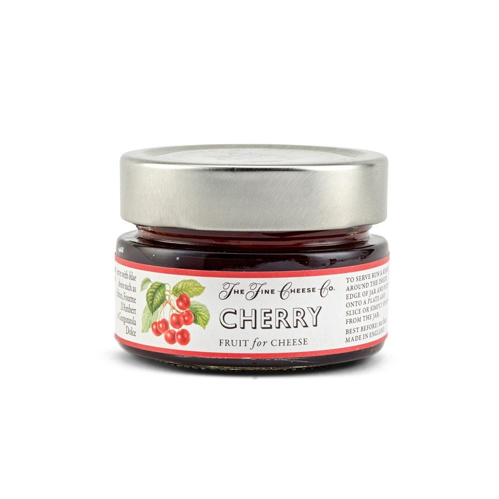 The Fine Cheese Co. Cherry Fruit confit fromage 113g cerise