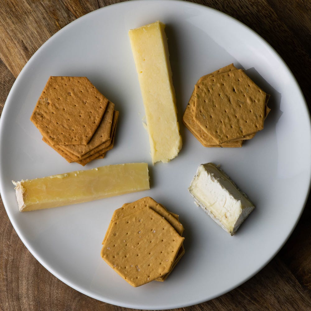 The Fine Cheese Co. Crackers assortiment huile olive 12x100g romarin