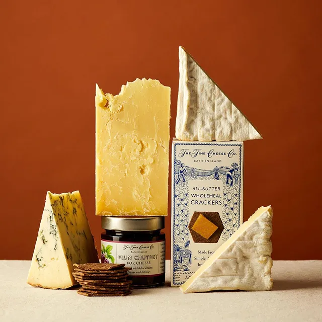 The Fine Cheese Co. Classic Cheeseboard coffret fromages 5 pièces