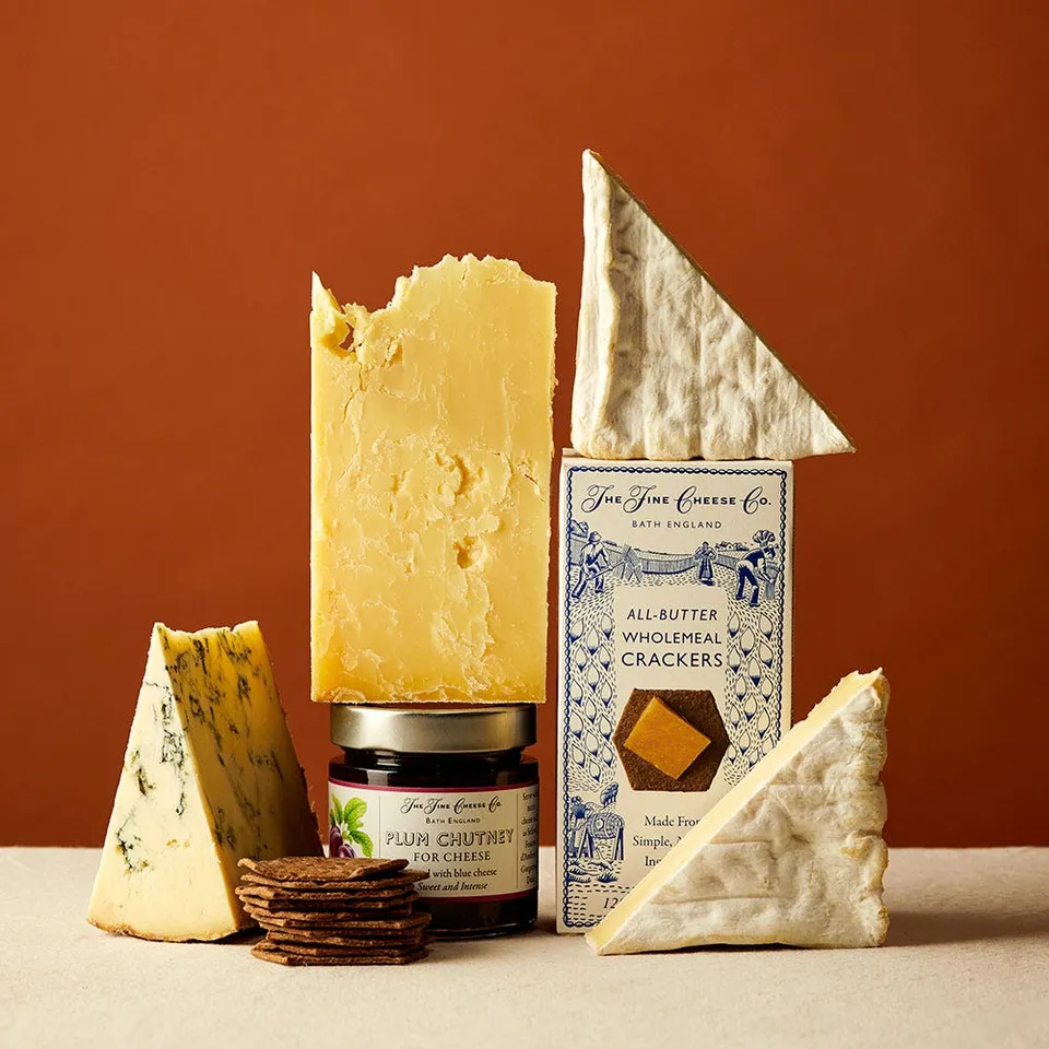 The Fine Cheese Co. Classic Cheeseboard coffret fromages 5 pièces