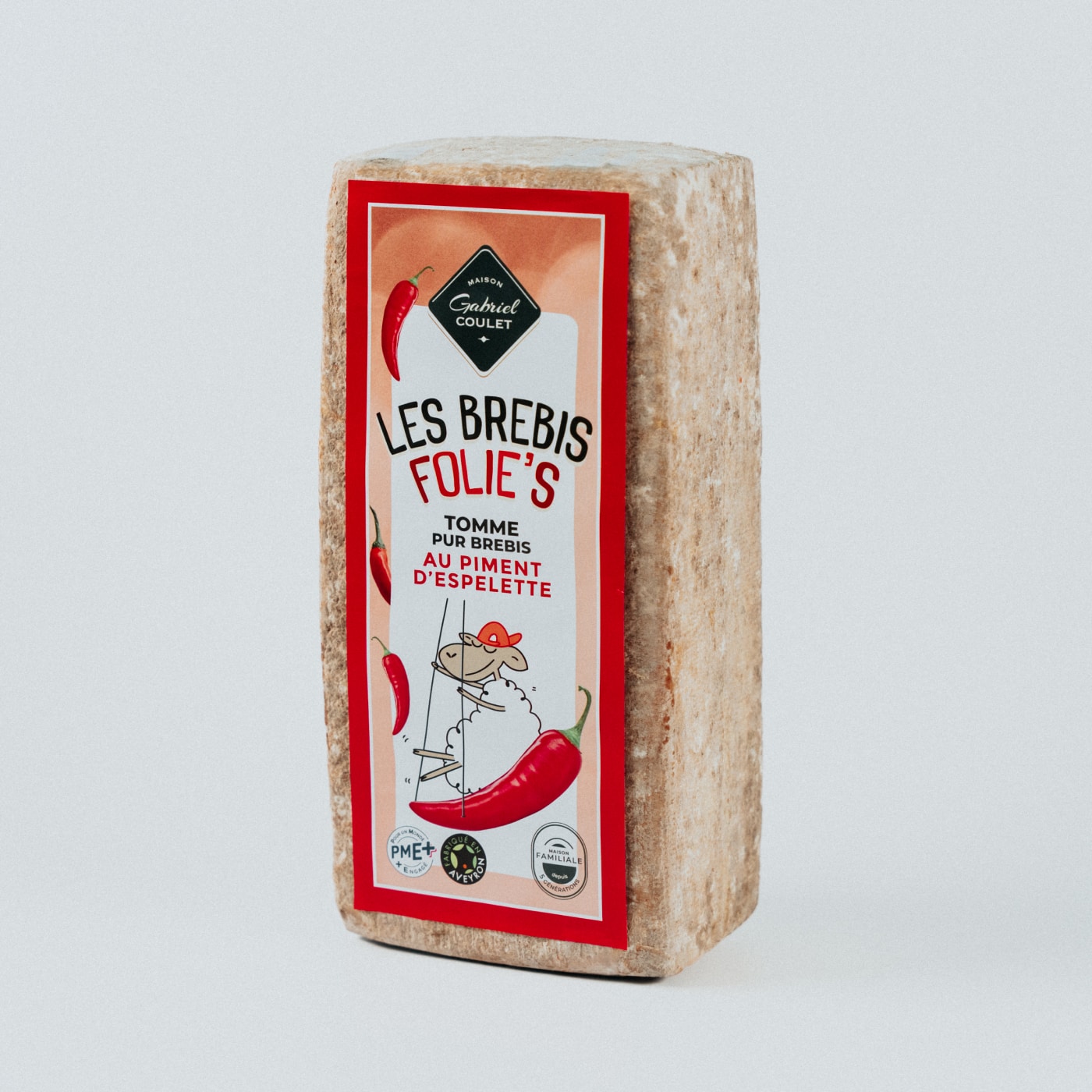 Gabriel Coulet Brique Piment d'Espelette Tomme Brebis