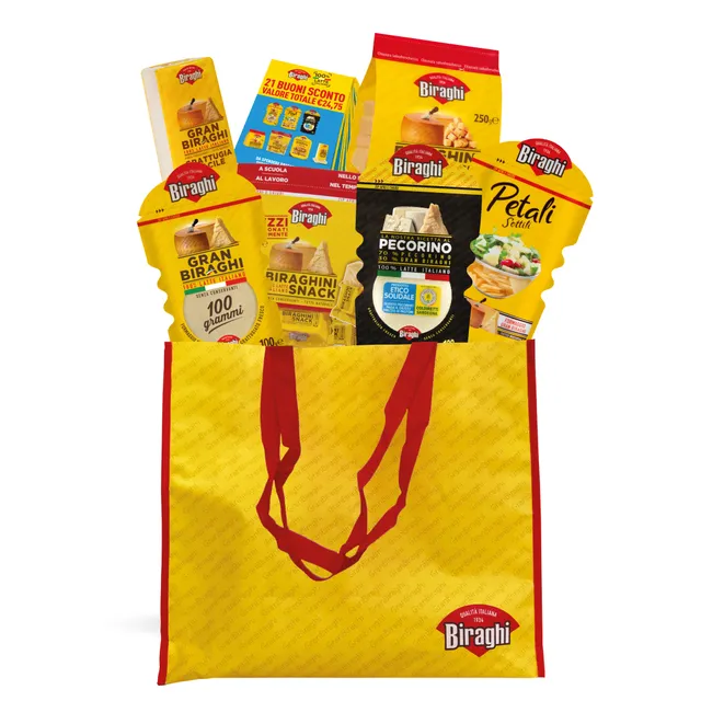 Biraghi Gran Biraghi coffret fromages italiens 6 pièces rapé