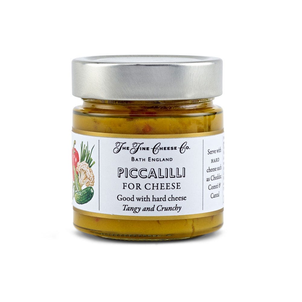 THE FINE CHEESE CO. Piccalilli Condiment Fromage 240g