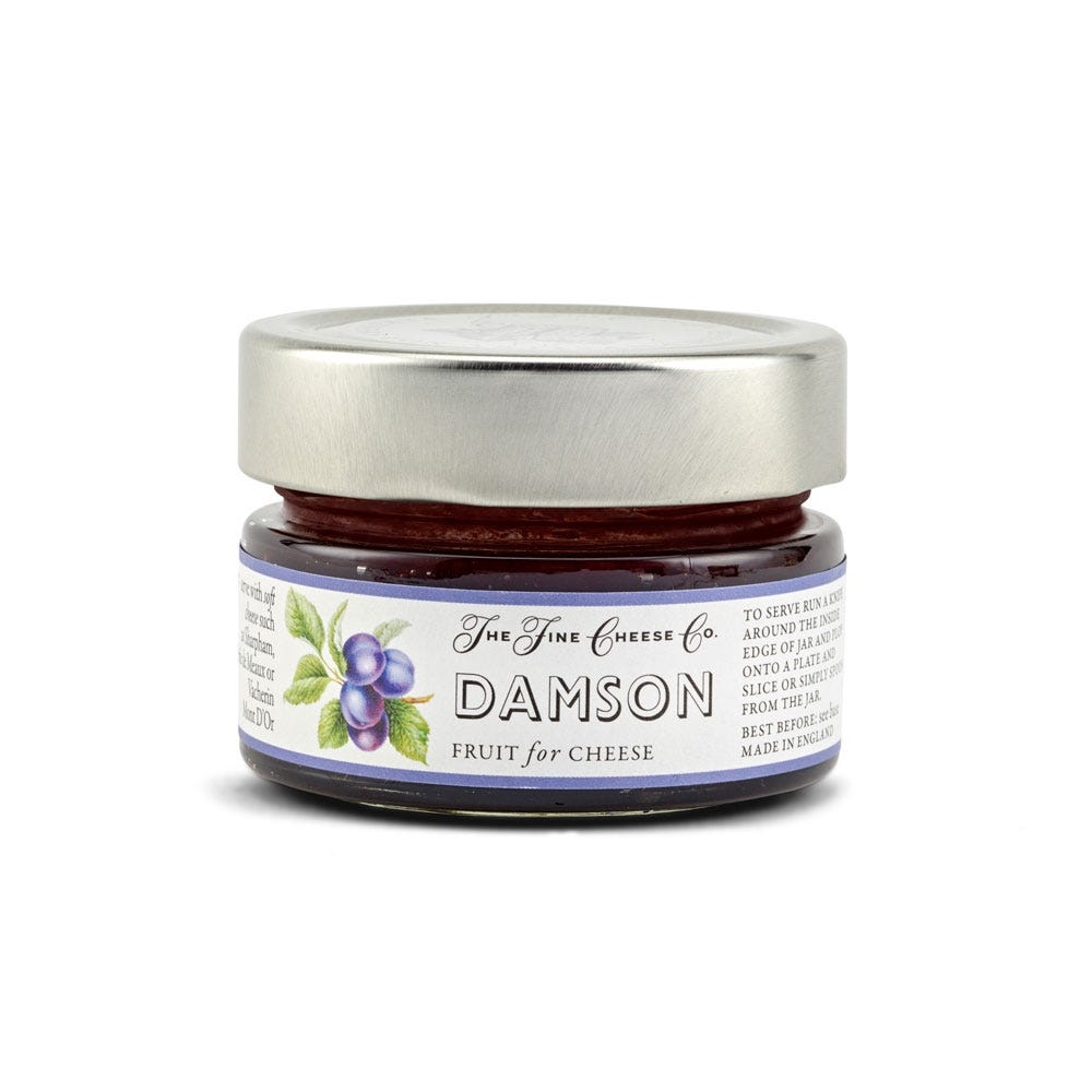 THE FINE CHEESE CO. Damson Pâte Fruits Fromage 113g Brie