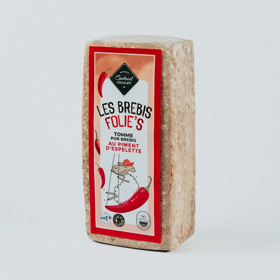 Gabriel Coulet Brique Piment d'Espelette Tomme Brebis