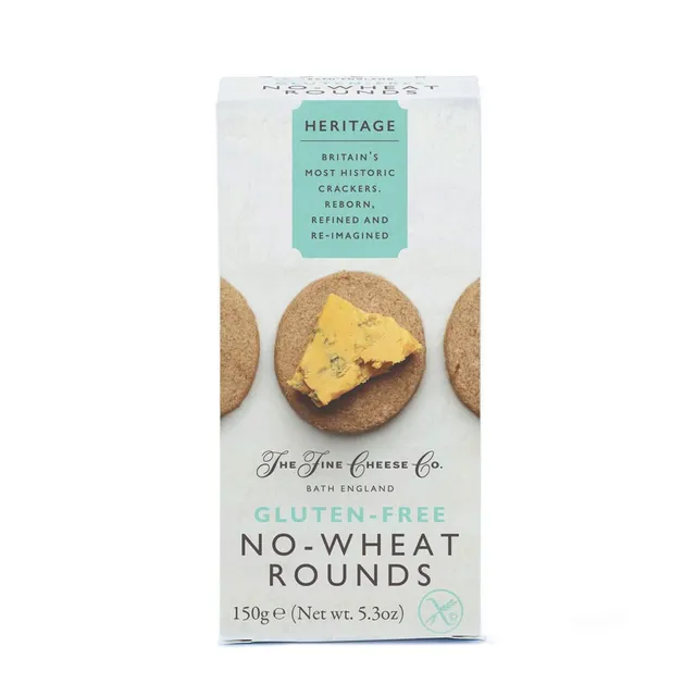 The Fine Cheese Co. Heritage No Wheat Rounds crackers 150g