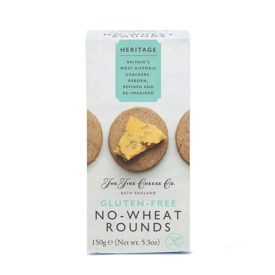 The Fine Cheese Co. Heritage No Wheat Rounds crackers 150g