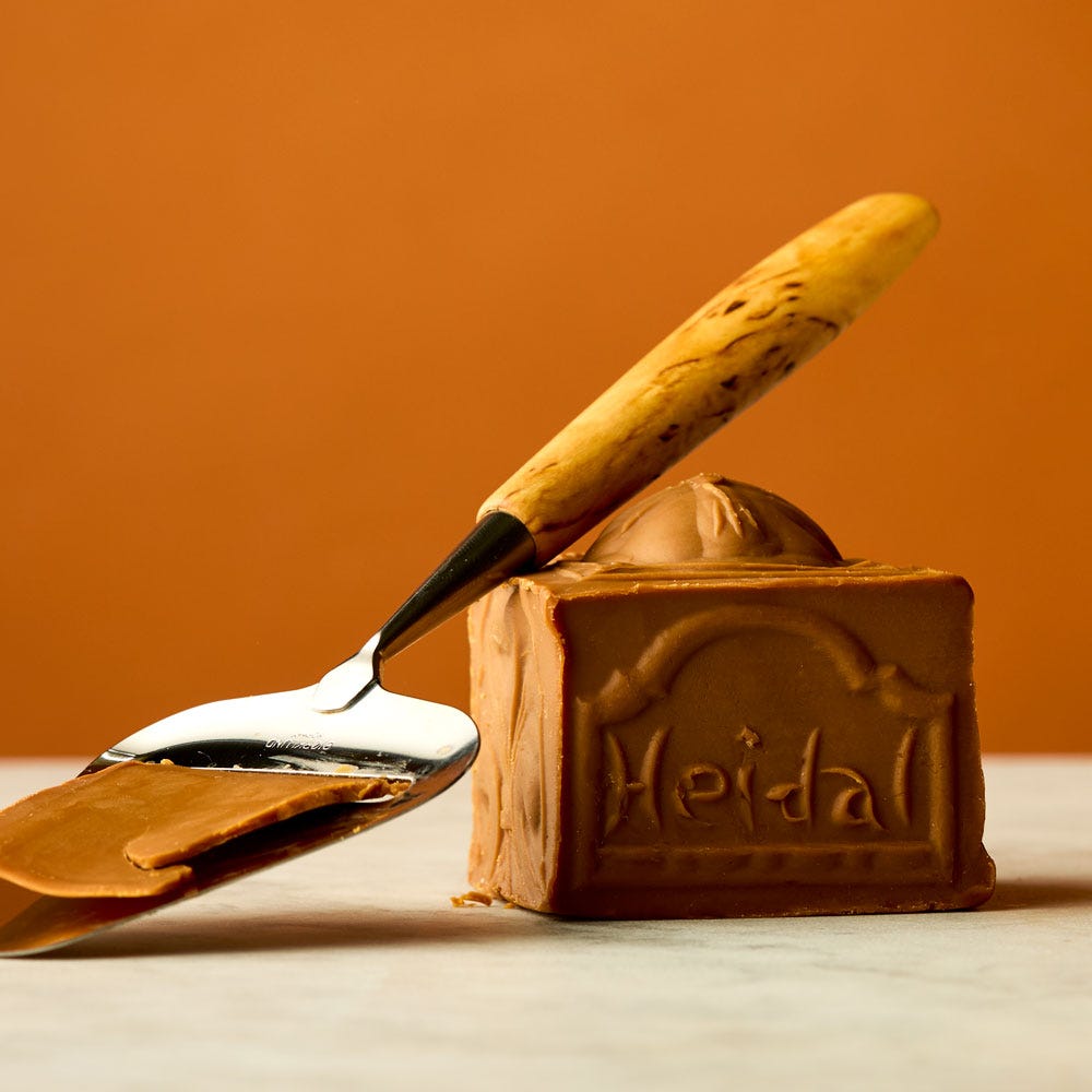 Heidal Brunost fromage brun caramel 250 g