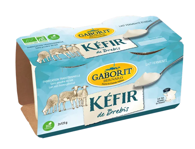 Maison Bernard Gaborit Kéfir de brebis nature yaourt bio doux