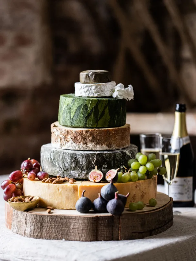 Quicke's Cheese Wedding Cakes Sherwood Park pièce fromage mariage