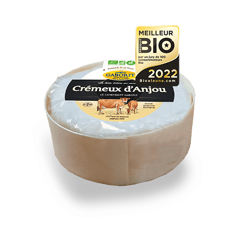 Maison Bernard Gaborit Crémeux d'Anjou camembert bio lait jersiaise