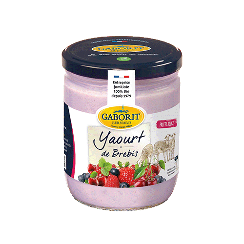 Maison Bernard Gaborit Yaourt Bio Brebis Fruits Rouges Peu Sucré