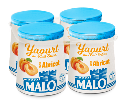 Malo Les Yaourts yaourt saveur abricot