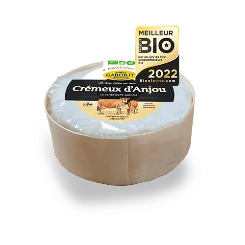 Maison Bernard Gaborit Crémeux d'Anjou camembert bio lait jersiaise