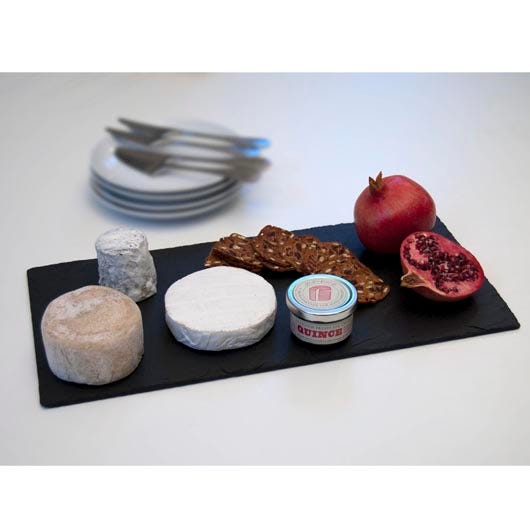 The Fine Cheese Co. Planche Ardoise Fromage 30x25cm