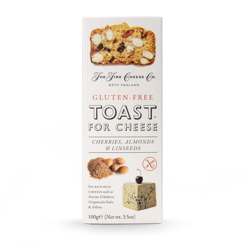 The Fine Cheese Co. Toast Cerises Amandes Lin 100 g sans gluten