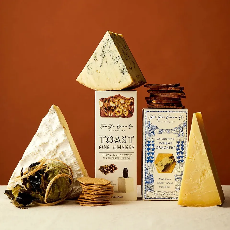 The Fine Cheese Co. Three Kings plateau fromages classiques