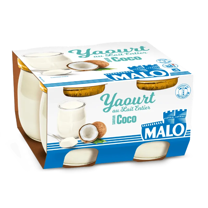 Malo Les Yaourts Yaourt Coco Noix de Coco Doux