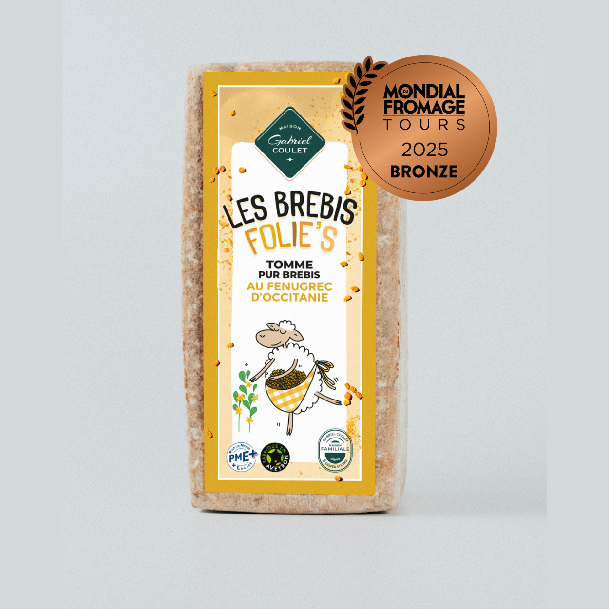 Gabriel Coulet Brique Fenugrec Tomme Brebis Noix