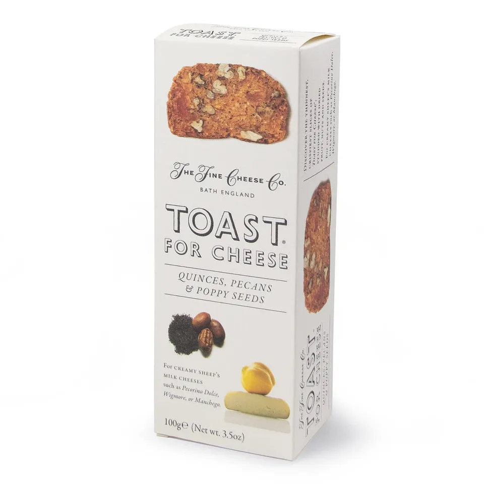 The Fine Cheese Co. Toast for Cheese coing pécan 100g