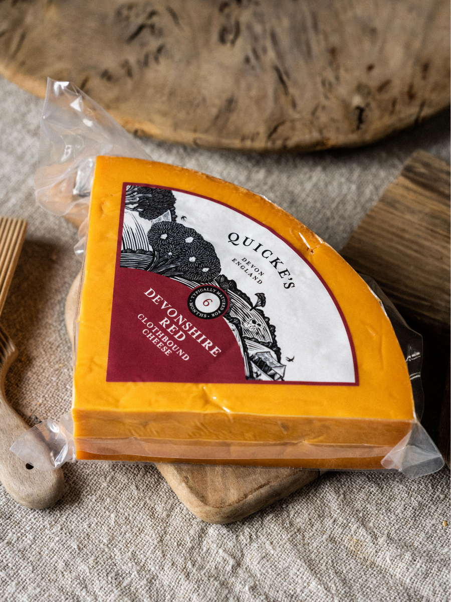 Quicke's Devonshire Red fromage anglais 200g lait de vache