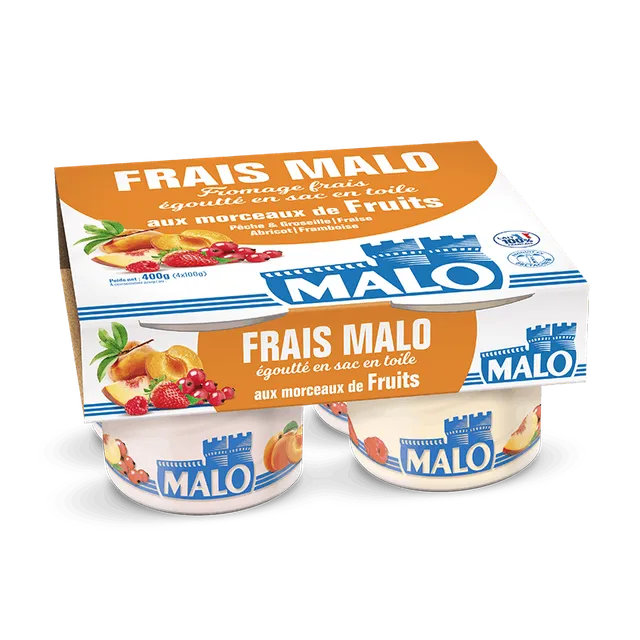 Malo Les Fromages frais fromage frais aux fruits