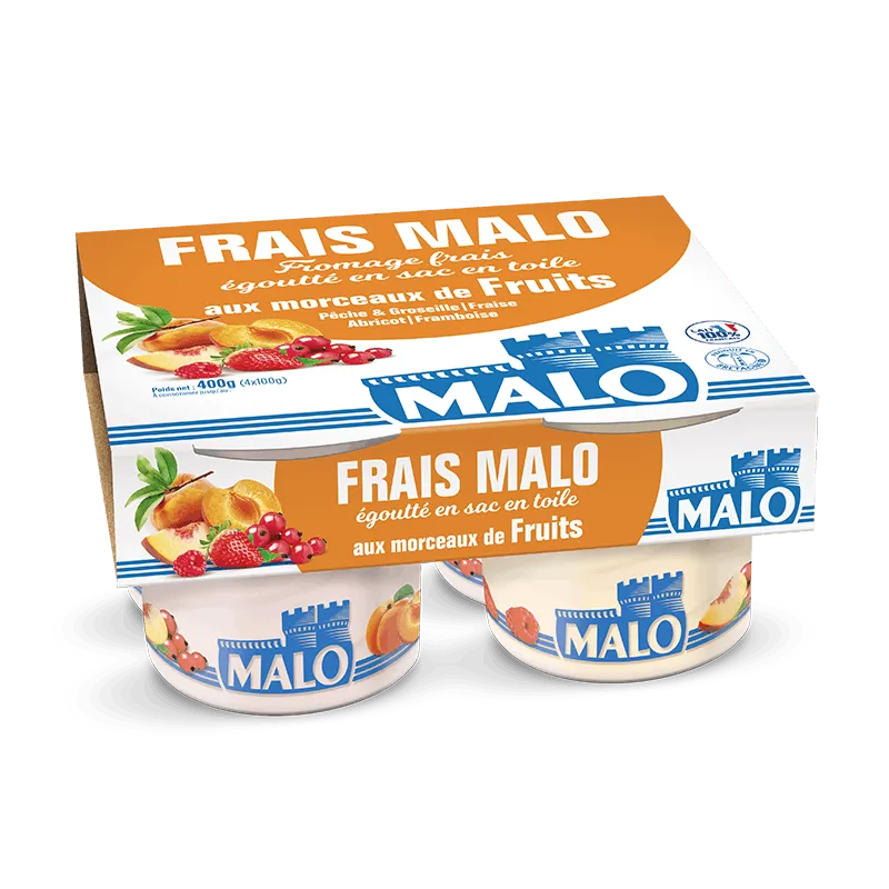 Malo Les Fromages frais fromage frais aux fruits