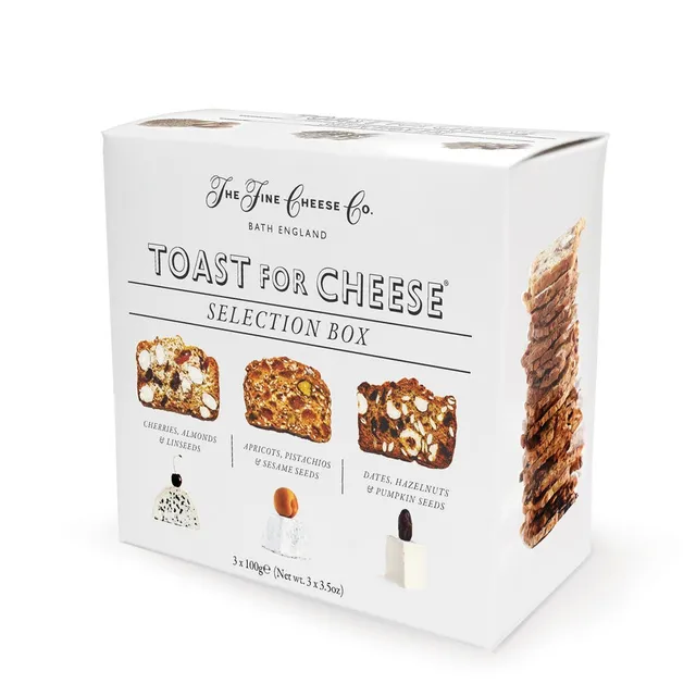 The Fine Cheese Co. Toast Selection Box Crackers 300g