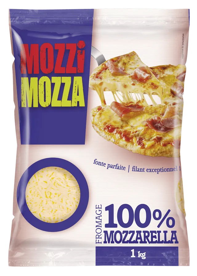 Tippagral Râpé Mozzarella Mozzi Mozza fromage râpé filant