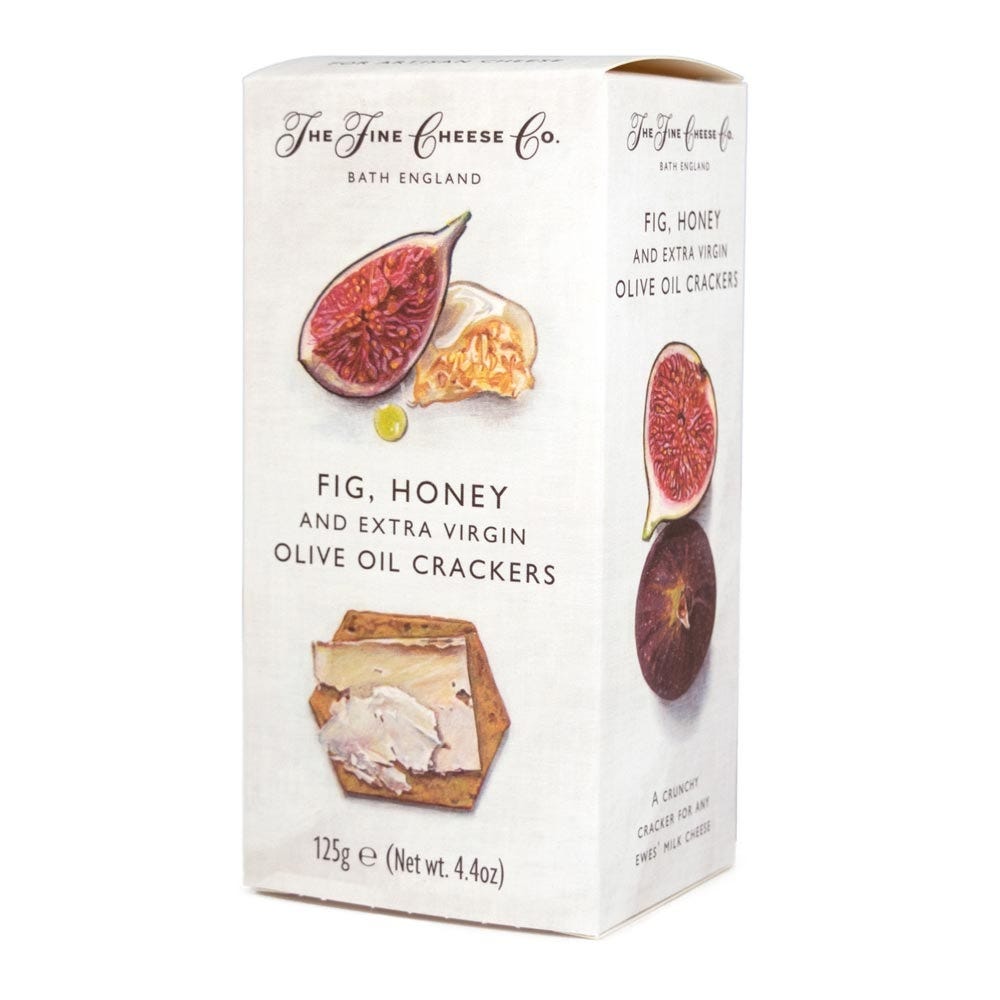 The Fine Cheese Co. Crackers Figue Miel 125g