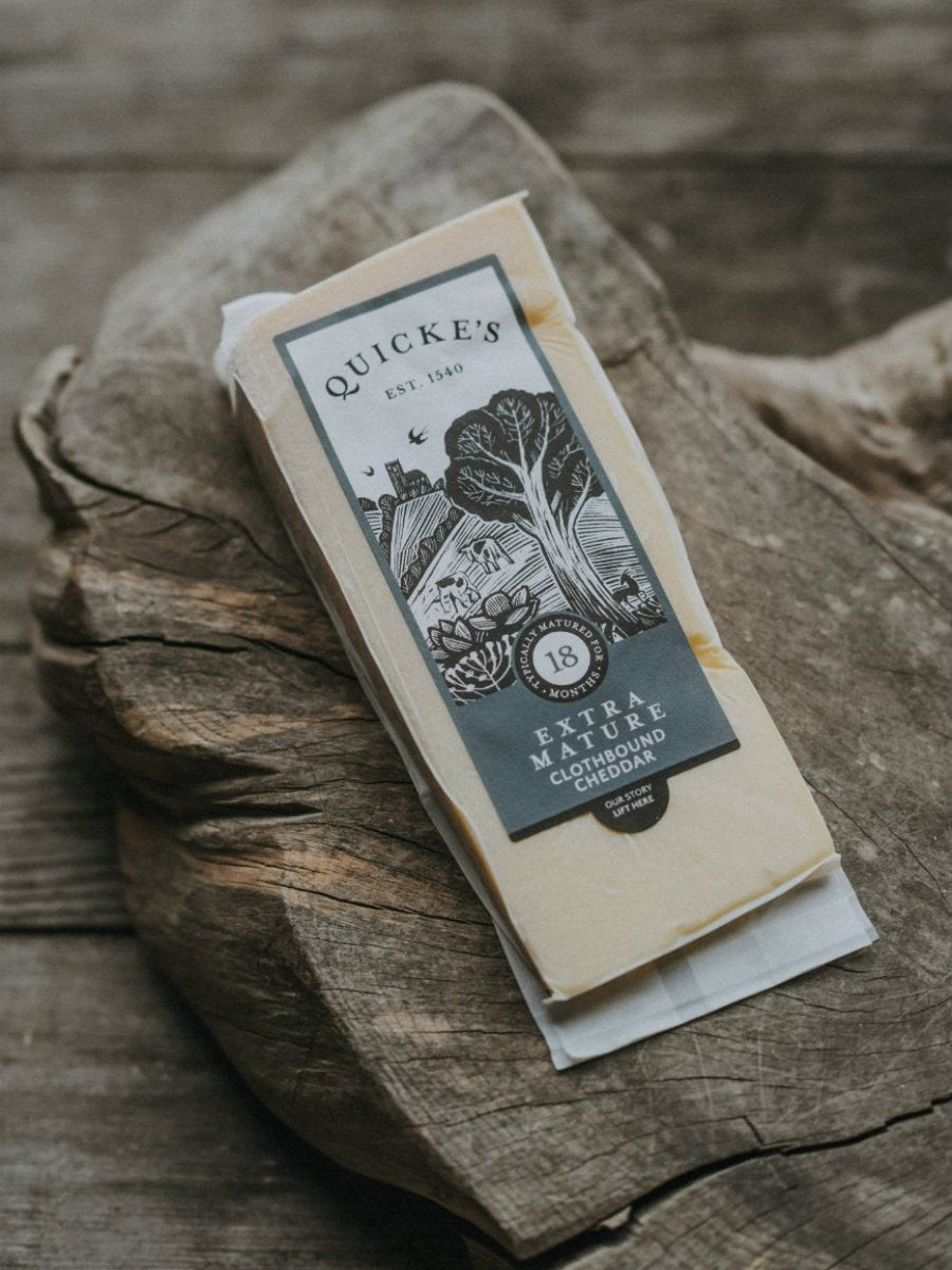 Quicke's Extra Mature cheddar affiné 18 mois 200g