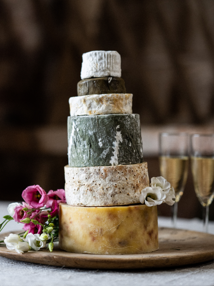Quicke's Whidden Steep pièce montée de fromages 6 étages
