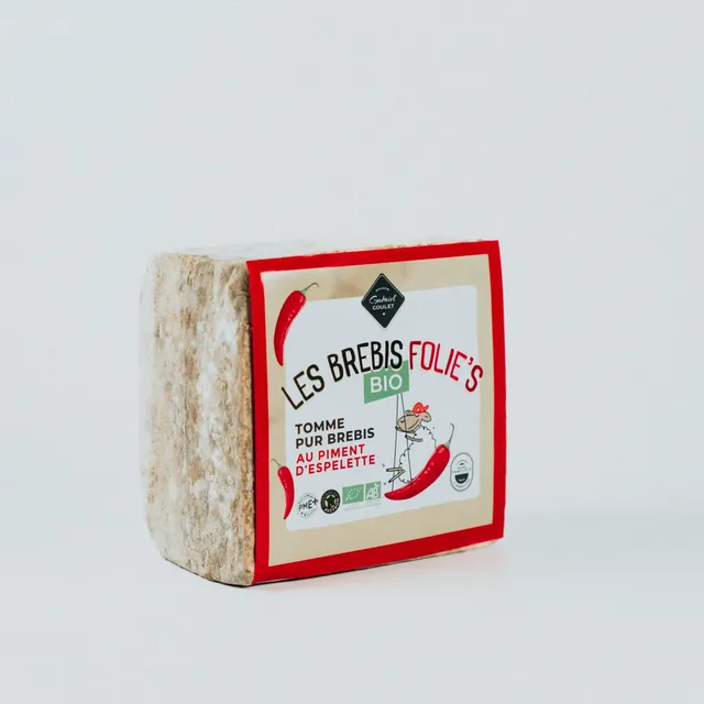 Gabriel Coulet Pavé Bio tomme brebis piment d’Espelette