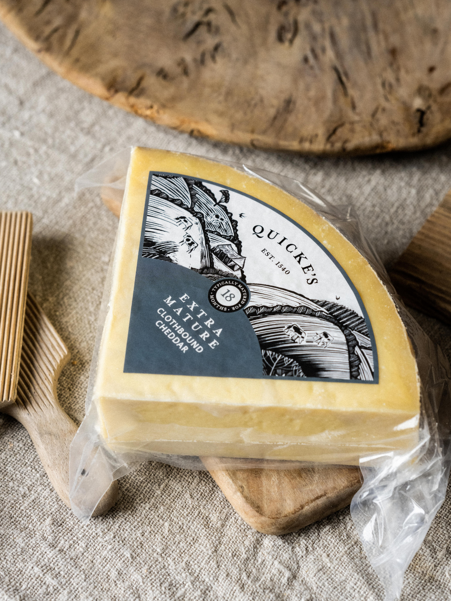 Quicke's Extra Mature cheddar affiné 18 mois 200g
