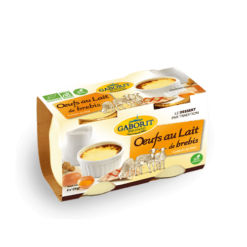 Maison Bernard Gaborit Oeufs au Lait Brebis Bio Vanille