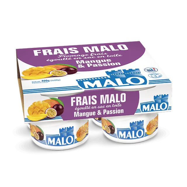 Malo Les Fromages Frais Mangue Passion Fromage Frais