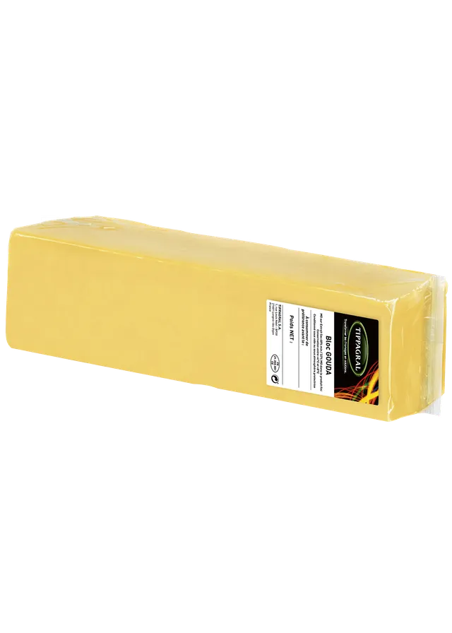 Tippagral Bloc Gouda Pain Sous Vide Fromage Pâte Souple