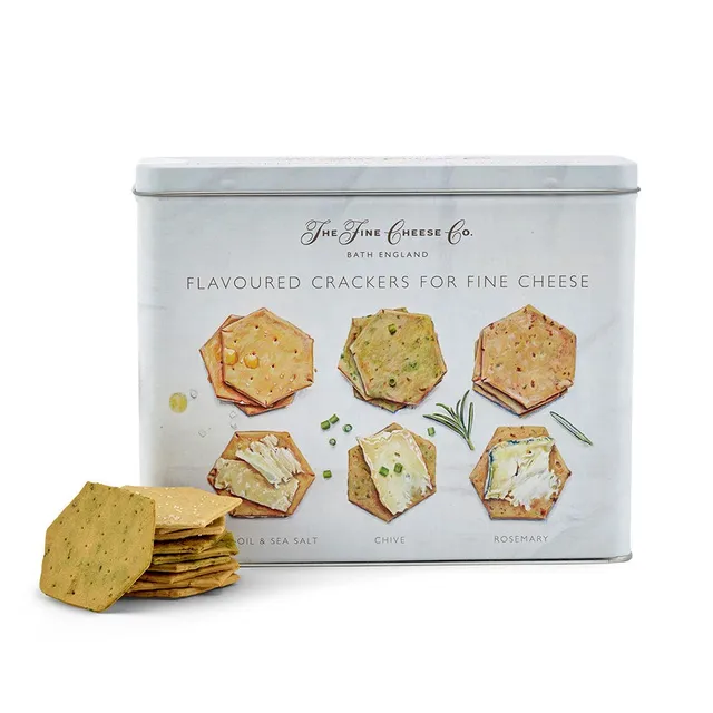 The Fine Cheese Co. Flavoured Crackers coffret crackers 450g