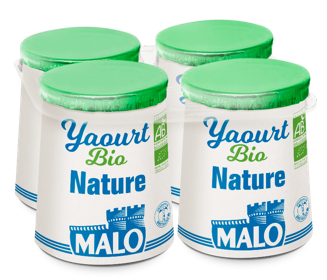 Malo Les BIO Nature yaourt bio nature