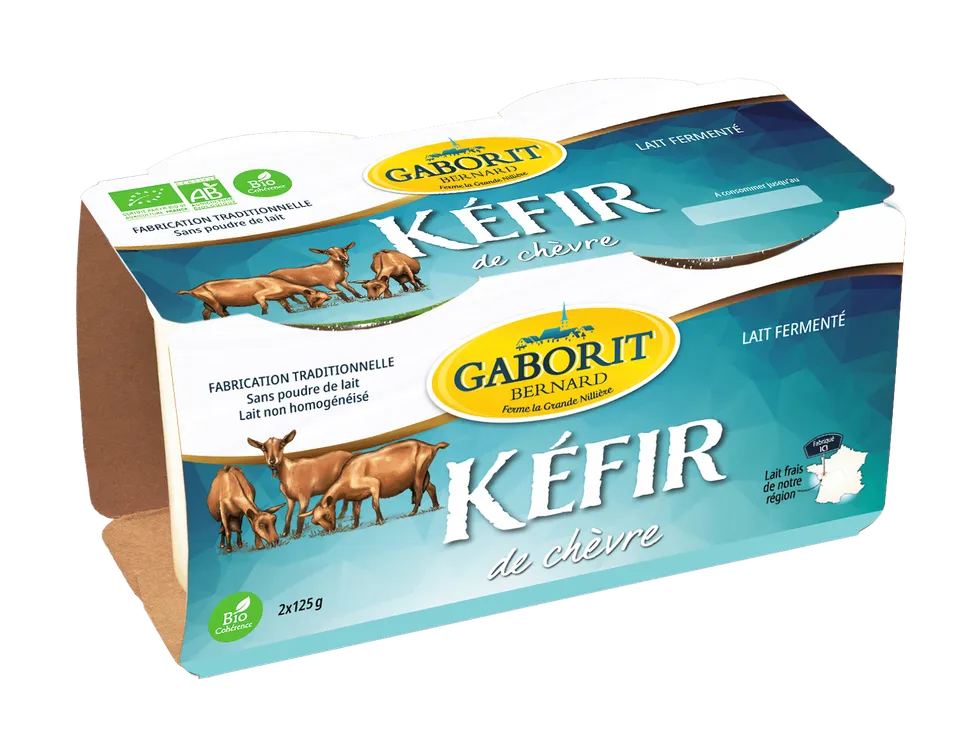 Maison Bernard Gaborit Kéfir de chèvre bio ferments probiotiques