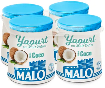 Malo Les Yaourts yaourt parfum coco