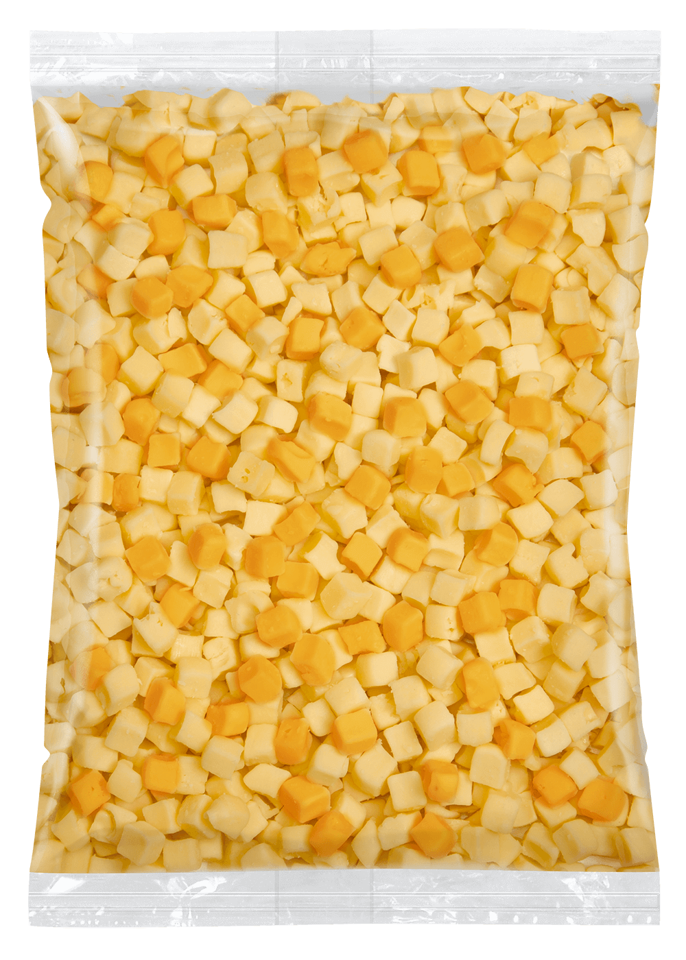 Tippagral Cubes Gouda Cheddar rouge 50/50 fromage en cubes fondant