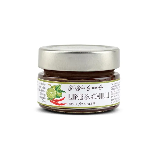 The Fine Cheese Co. Lime Chilli fruits fromage 113g bleu