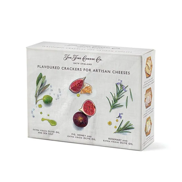 THE FINE CHEESE CO. Crackers Assortiment Coffret 375g Figue