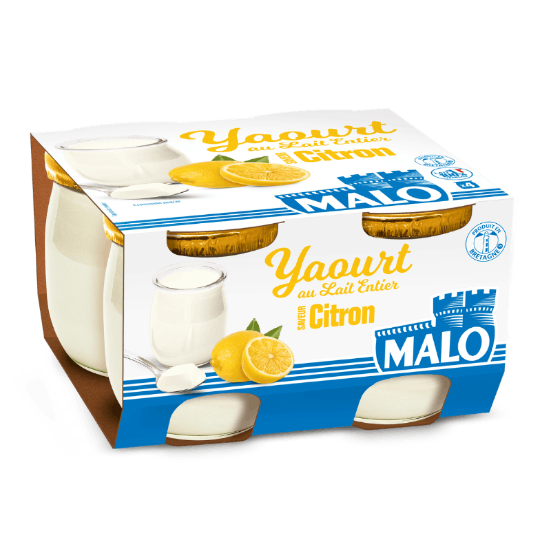Malo Les Yaourts yaourt parfum citron